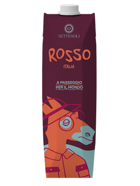 Donkey Rosso Italia, 1 liters Tetra