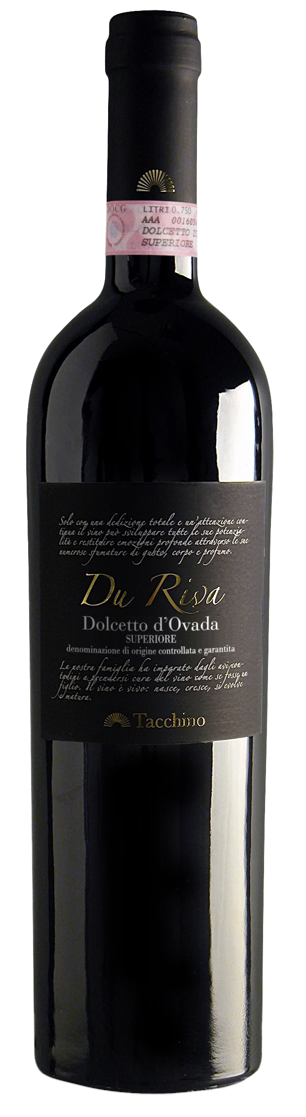 Du Riva Dolcetto d'Ovada Superiore Tacchino – Azienda Agricola Tacchino